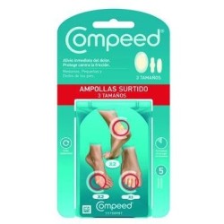 COMPEED AMPOLLAS HIDROCOLOIDE PACK MIXTO 5 UNID