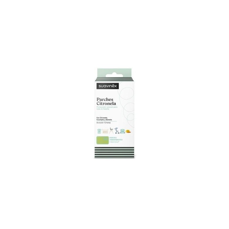 Parches con Citronella Suavinex 36 Unidades