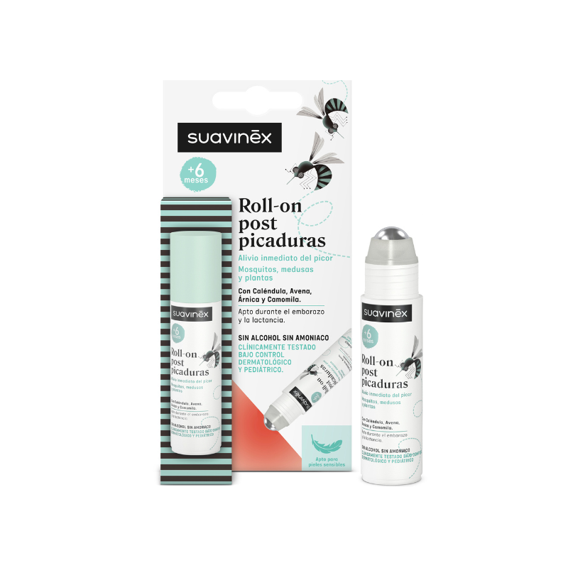 Suavinex Repelente de Insectos Roll-On Post-Picadura 6M 15ml