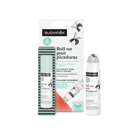 Suavinex Repelente de Insectos Roll-On Post-Picadura 6M 15ml