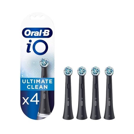 ORAL-B CEPILLO ELECTRICO IO ULTIMATE CLEAN RECAMBIO 4 CABEZALES NEGRO