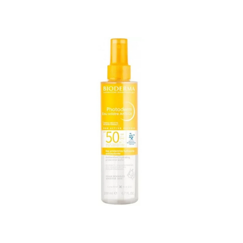 BIODERMA PHOTODERM EAU SOLAIRE ANTI-OX SPF 50 SPRAY 200 ML