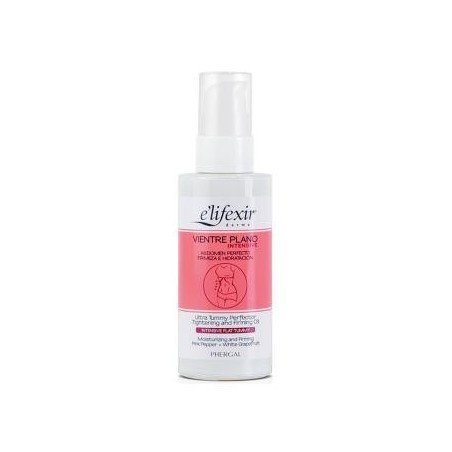 Phergal E´LIFEXIR VIENTRE PLANO INTENSIVE ACEITE REMODELADOR 100 ML - Recupera Firmeza y Elasticidad - Mezcla Superactiva 100% Natural - Testado Dermatológicamente - Efecto Intensive Flat Tummy