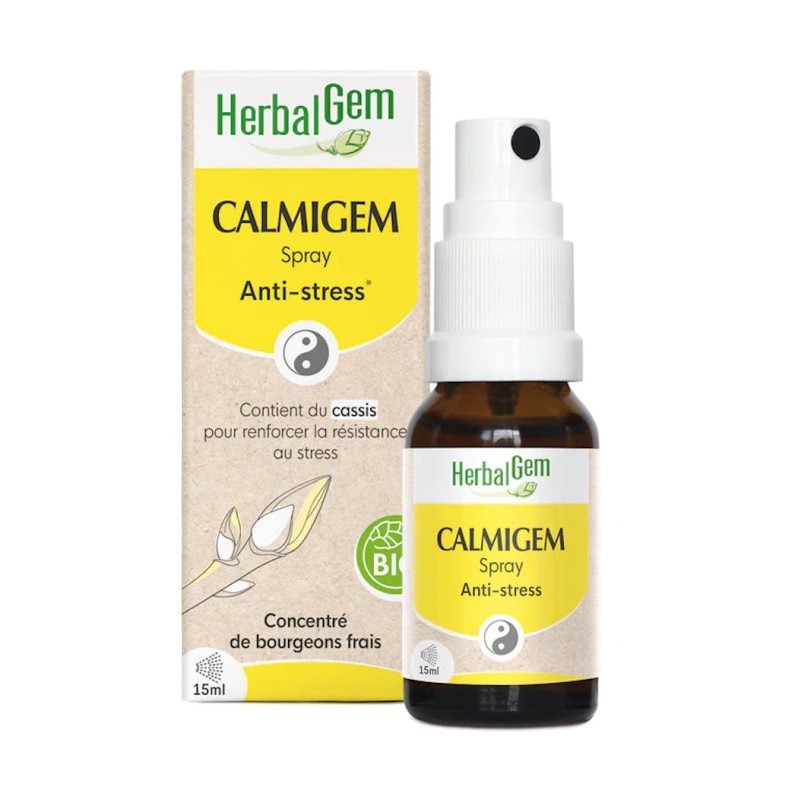 Spray Herbalgem Calmigen para Aliviar Estrés y Reducir Ansiedad 15ml
