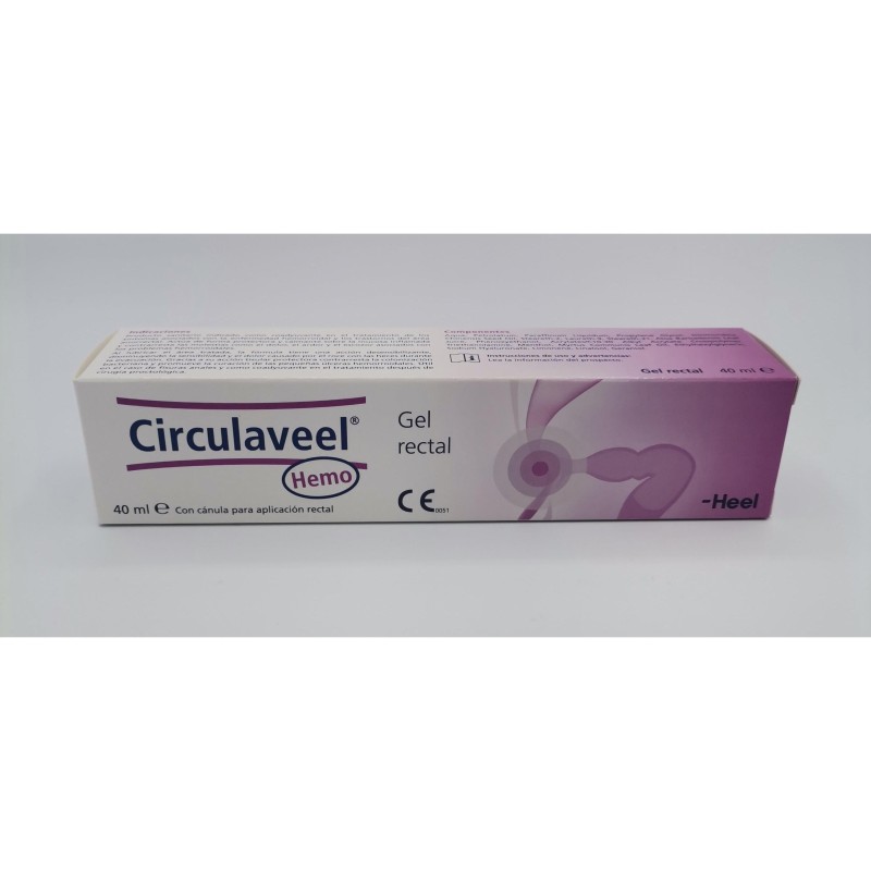HEEL CIRCULAVEEL HEMO Gel Rectal - Calma Inflamación | 40 Ml