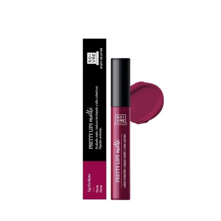 SOIVRE PRETTY LIPS MATTE LABIAL CREMOSO FUCSIA 5ML