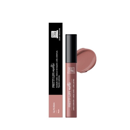 SOIVRE PRETTY LIPS MATTE LABIAL CREMOSO NUDE 5ML