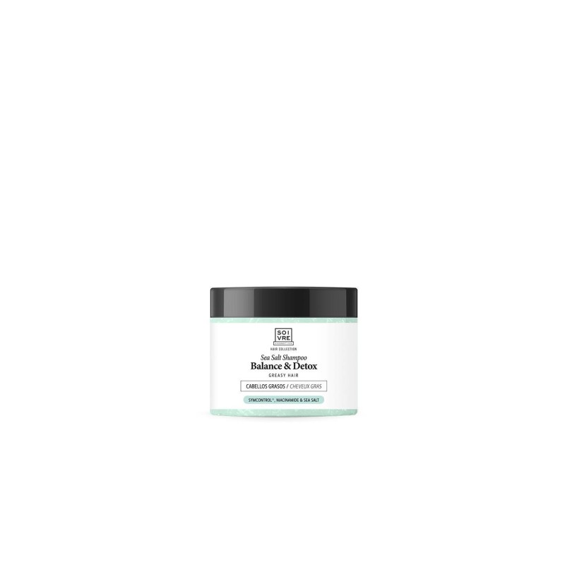 SOIVRE CHAMPU DE SAL BALANCE & DETOX PELO GRASO 350 GR