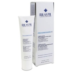 Dermofarm RILASTIL PROGRESSION(+) CREMA RICA ANTIARRUGAS 40 ML - Mejora Arrugas, Firmeza y Luminosidad