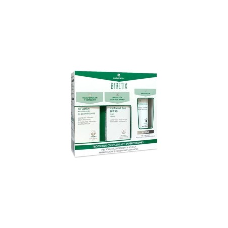 Cantabria Labs Biretix Triactive Gel + Hydramat Day SPF30 Fluido + Cleanser 75ml - Tratamiento Completo para Piel con Acné