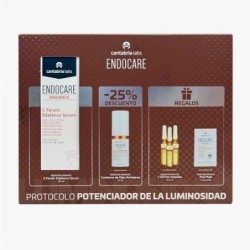 ENDOCARE RADIANCE PACK C FERULIC SERUM 30 ML +(CONTORNO OJOS 15 ML + AMPOLLAS 3X2ML + PEEL MASK 1 U)