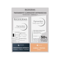 BIODERMA PIGMENTBIO C-CONCENTRATE 15 ML + DAILY CARE 50+ 40 ML PACK 50% 2ª UNID