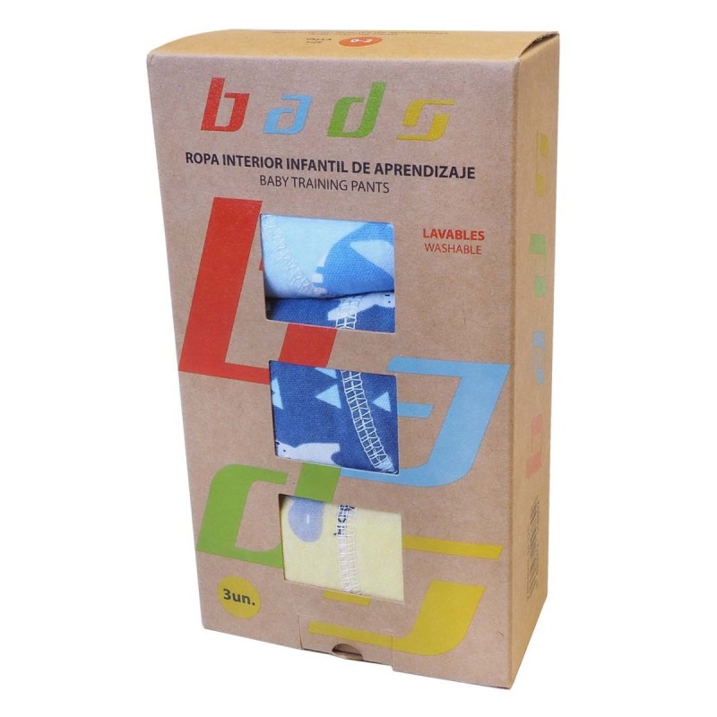 BADS ROPA INTERIOR INFANTIL APRENDIZAJE PAN400-B TALLA 2-4 A