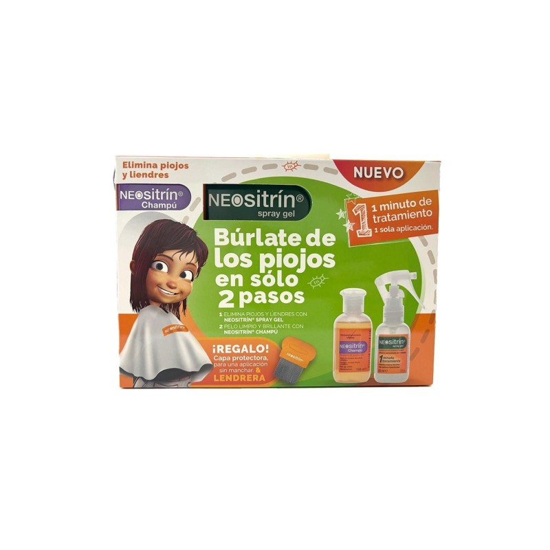 Stada - NEOSITRIN TRATAMIENTO COMPLETO CHAMPU 100 ML + SPRAY GEL 60 ML + ACONDICIONADOR 100 ML