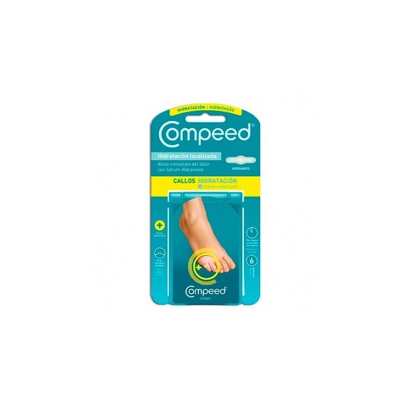 COMPEED CALLOS HIDRATACION CONTINUA 6 UNID