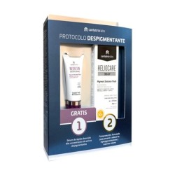 Cantabria Labs - Protección Solar Completa - HELIOCARE 360º PIGMENT SOLUTION FLUID 50 ML + NEORETIN DISCROM CONTROL SERUM 15 ML - Tratamiento Despigmentante - Manchas y Defectos