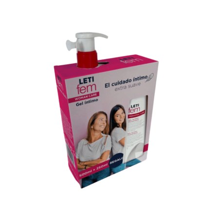 LETIFEM GEL INTIMO DIARIO 500 ML + 250 ML GRATIS