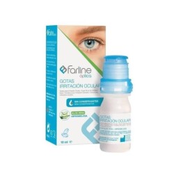 FARLINE GOTAS IRRITACION OCULAR ALOE VERA + HIPROMELOSA 10 ML MULTIDOSIS
