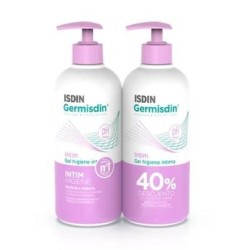 ISDIN GERMISDIN GEL HIGIENE INTIMA DUPLO 2X250ML 2ª UNID 40% DTO
