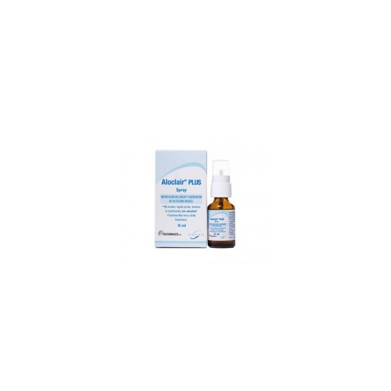 Spray ALOCLAIR PLUS para Dolor Bucal 15ml - Italfarmaco