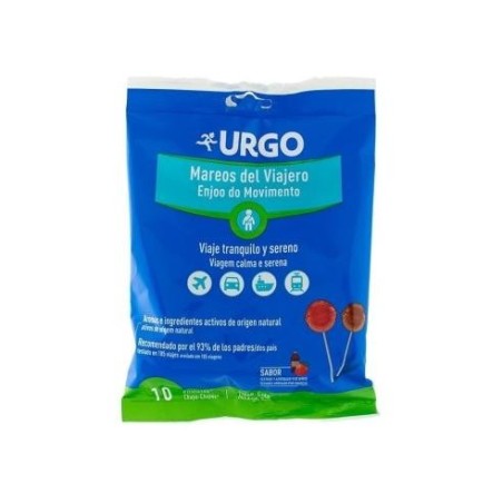 Urgo - Mareos del Viajero 10 piruletas