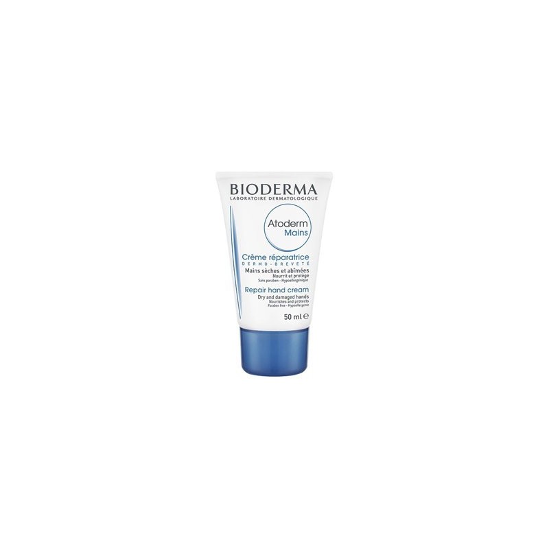 Reparador de Manos Bioderma Atoderm 50 Ml - Hidratación Profunda