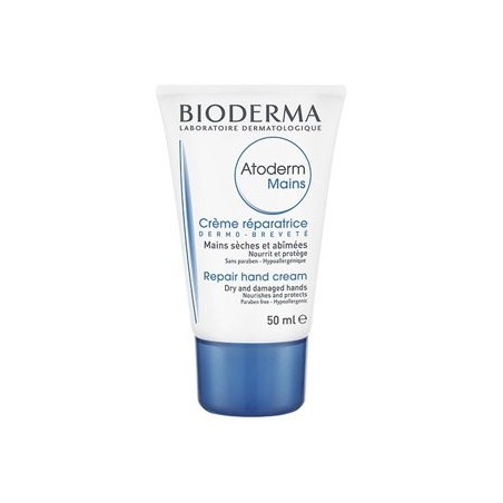 Reparador de Manos Bioderma Atoderm 50 Ml - Hidratación Profunda