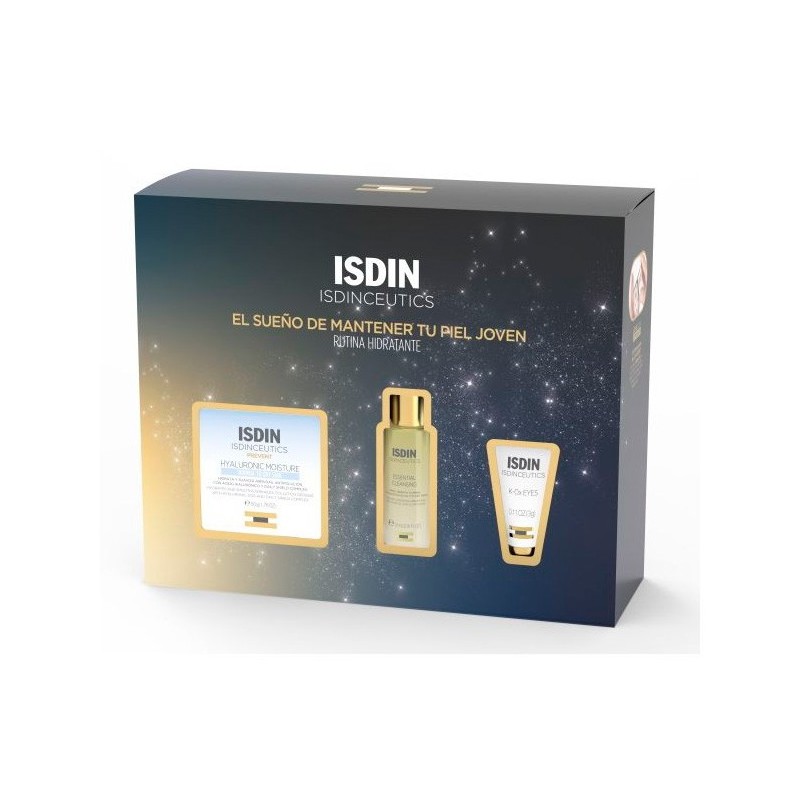 ISDINCEUTICS HYALURONIC SERUM 30 ML PACK REV PIEL + REGALO(ESSENTIAL CLEANSING 27 ML + K-OX EYES 3G)
