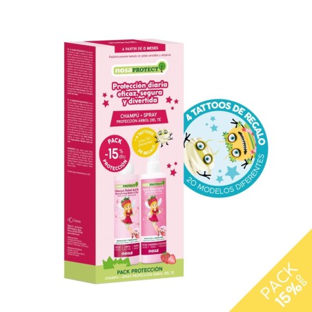 NOSA CHAMPU + SPRAY PROTECCION ARBOL DEL TE FRESA