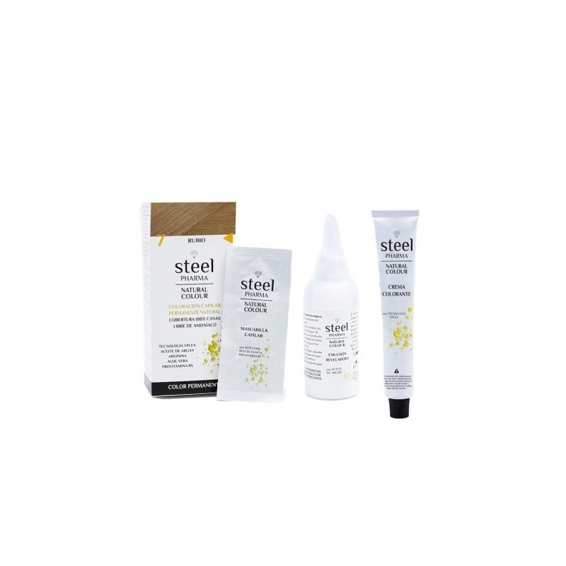 STEEL PHARMA TINTE RUBIO Nº7
