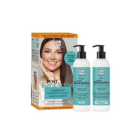 SOIVRE KIT POST ALISADO CHAMPU + MASCARILLA 250 ML