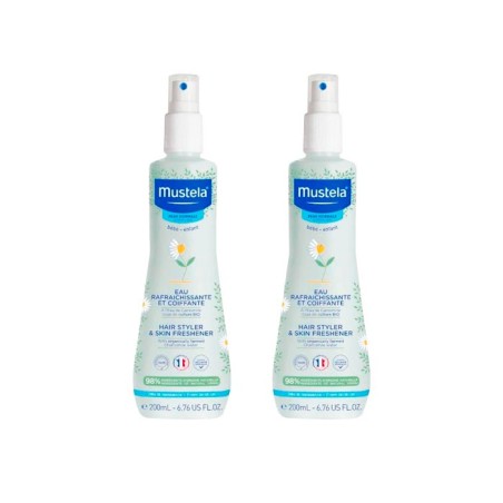 Expanscience MUSTELA Agua de Peinado 200 Ml Duplo 30% 2º UD