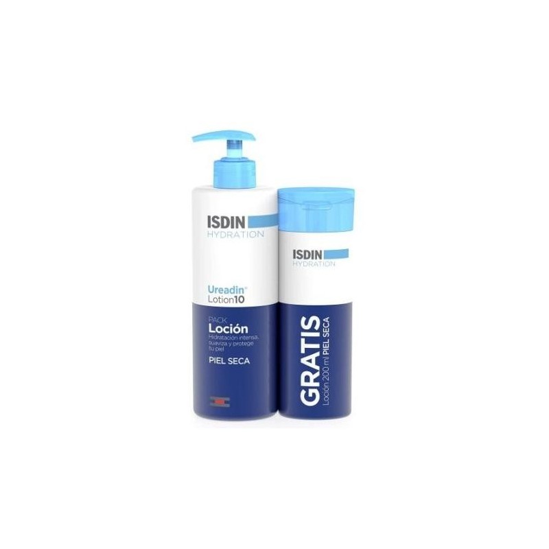 ISDIN HIDRATION UREADIN LOTION10 HIDRATACION INTENSA PIEL SECA 400 ML + 200 ML GRATIS