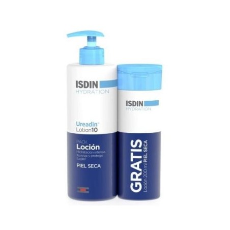 ISDIN HIDRATION UREADIN LOTION10 HIDRATACION INTENSA PIEL SECA 400 ML + 200 ML GRATIS