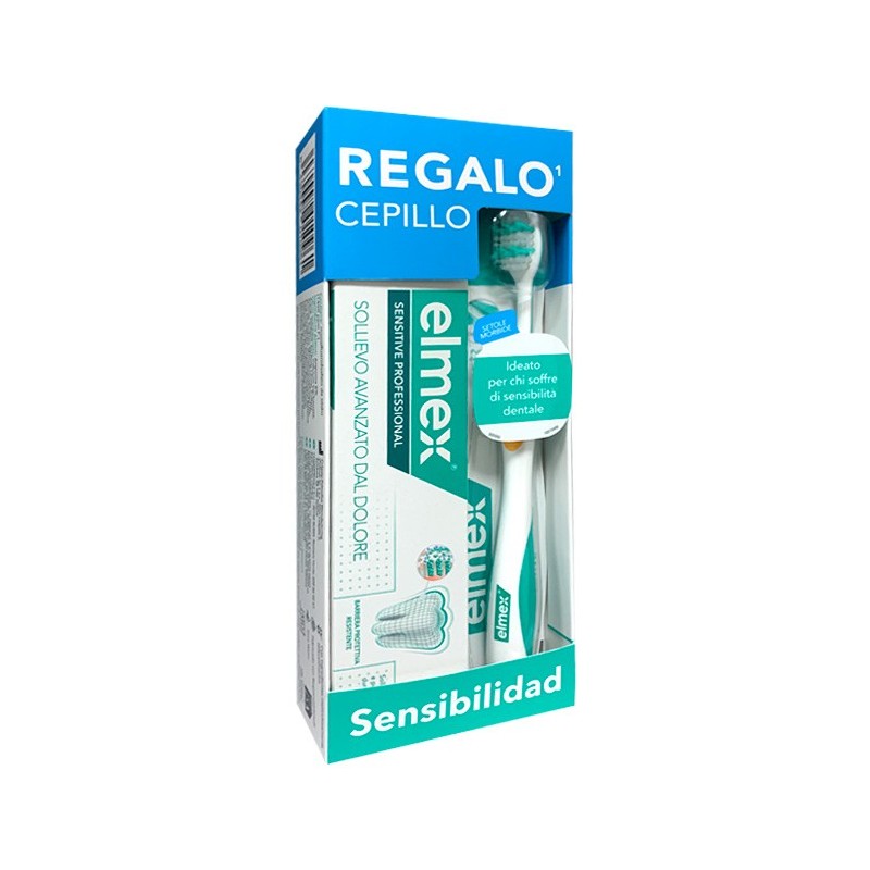 ELMEX PASTA SENSIBILIDAD 75 ML + CEPILLO MEDIO REGALO