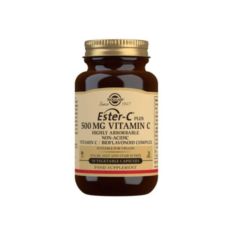 Nestlé SOLGAR ESTER C VITAMINA C 500 MG 50 COMP