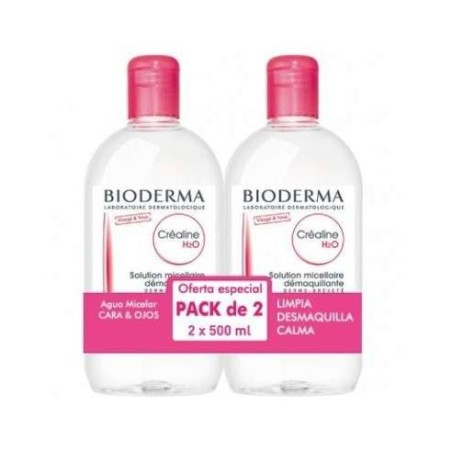 BIODERMA SENSIBIO H2O AGUA MICELAR 2 X 500 ML
