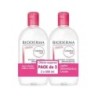 BIODERMA SENSIBIO H2O AGUA MICELAR 2 X 500 ML