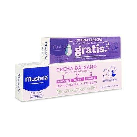 MUSTELA CREMA BALSAMO 123 150 ML + 50 ML GRATIS