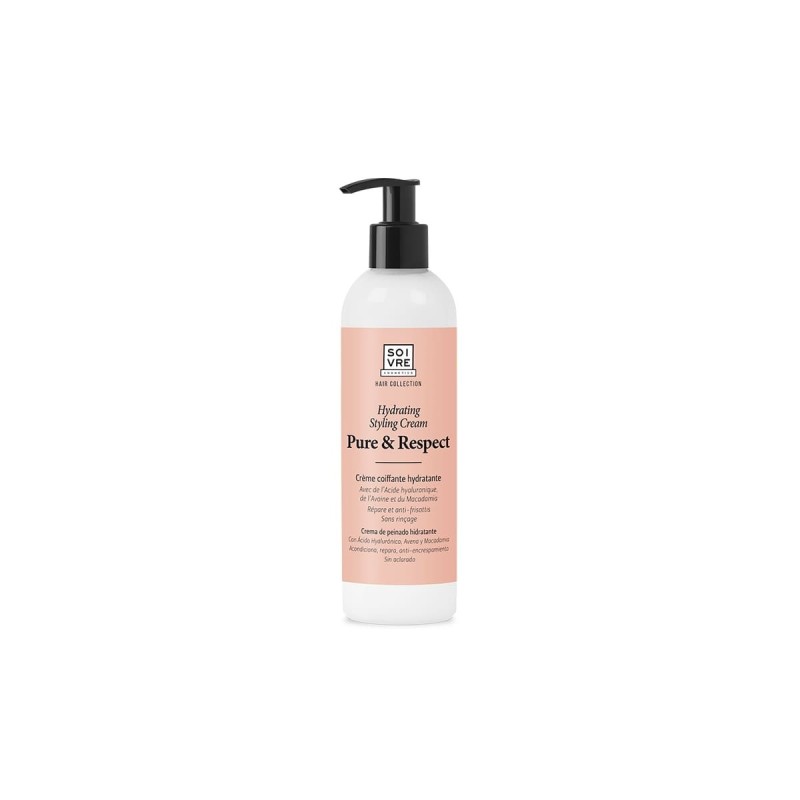 SOIVRE PURE RESPECT CREMA DE PEINADO HIDRATANTE 250 ML