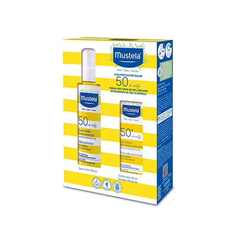 Expanscience Mustela Cofre Spray Solar SPF 50+ 200 ML