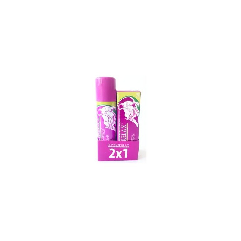 Almirall PHYSIORELAX FORTE SPRAY 150 ML + CREMA 75 ML - Alivio Rápido