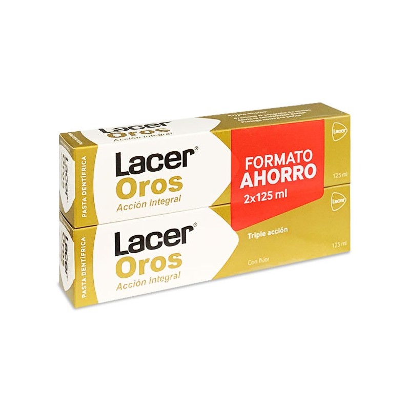 Pasta de Dientes Lacer Oros Duplo 125ml