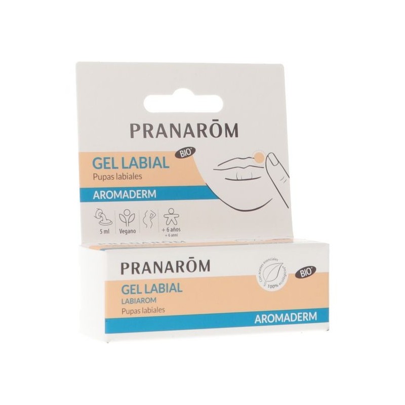 Gel Labial Pranarôm Labiarom 5 Gr - Hidratación Intensa