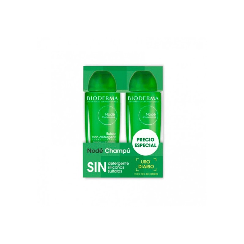 Bioderma Node Fluido Duplo Champú Cuidado Capilar 2 X 400 Ml