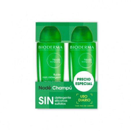 Bioderma Node Fluido Duplo Champú Cuidado Capilar 2 X 400 Ml