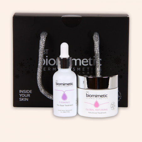 BIOMIMETIC COFRE SERUM FIRMING 30 ML + CREMA GLOBAL ANTIEDAD 50 ML