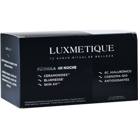 LUXMETIQUE FORMULA 4R NOCHE 15 VIALES BEBIBLES 30 ML