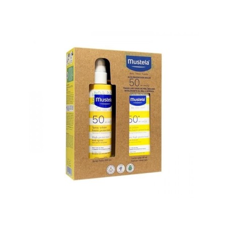 MUSTELA SPRAY SOLAR SPF50 200ML + LECHE SOLAR SPF50 40ML