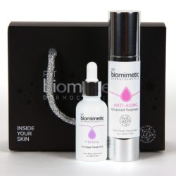 BIOMIMETIC COFRE SERUM FIRMING 30 ML + CREMA ADVANCED TREATMENT ANTI-AGING 50 ML